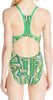 Speedo Women Conquers All Touch Back SwimsuitGreen