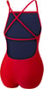 Speedo Womens Guard Swimsuit One PieceCross Back Speedo Red