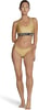 Speedo Womens Swimsuit Bottom Bikini Creora Highclo HipsterGold