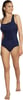 Speedo Womens Swimsuit One Piece Endurance Shirred Tank Moderate CutSpeedo Navy