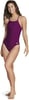 Speedo Womens Swimsuit One Piece Endurance Turnz Tie Back SolidCabernet