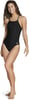 Speedo Womens Swimsuit One Piece Endurance Turnz Tie Back SolidSpeedo Black