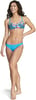 Speedo Womens Swimsuit Top Bikini Endurance Lite Tie Back PrintNew BluePink