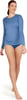 Speedo Womens Uv Swim Shirt Long Sleeve RashguardHeather Bright Cobalt