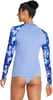 Speedo Womens Uv Swim Shirt Long Sleeve RashguardSeaswept Tie Dye