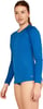 Speedo Womens Uv Swim Shirt Long Sleeve RashguardSpeedo Blue