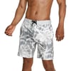 Mens Swim Trunk Knee Length Boardshort Bondi Printed18 Tides High Rise