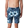 Mens Swim Trunk Knee Length Boardshort Bondi Printed20 Hover Vallarta Blue