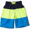 Speedo Boys Swim Trunk Knee Length Blocked VolleyBlue Lemonade