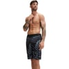 Speedo Mens Swim Trunk Knee Length Boardshort Bondi Printed20 Foundation Alley