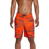 Speedo Mens Swim Trunk Knee Length Boardshort Bondi Printed20 Slice Spicy Orange