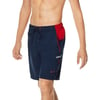 Speedo Mens Swim Trunk Knee Length Marina Sport VolleyHigh Risk Red