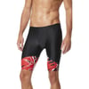 Speedo Mens Swimsuit Jammer Prolt Shattered PalmSpeedo Red