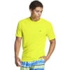 Speedo Mens Uv Swim Shirt Short Sleeve Regular Fit SolidSafety Yellow