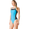 Teal Swimsuit One Piece Endurance Lite Flashback Turnz Printed - Manufacturer Discontinued