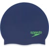 Speedo UnisexAdult Swim Cap Silicone Elastomeric  Manufacturer DiscontinuedPeacoatGleaming