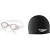 Clear W/ Speedo Black Cap