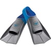 Speedo UnisexAdult Swim Training Fins Silicone Short BladeBlueGrey