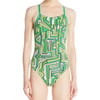 Speedo Women Conquers All Touch Back SwimsuitGreen