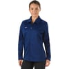 Speedo Womens Jacket Full Zip Collard Streamline Team Warm UpNavy