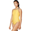 Speedo Womens Standard Swimsuit One Piece Endurance Turnz Tie Back Solid Lemon Chrome 34Speedo Womens Standard Swimsuit One Piece Endurance Turnz Tie Back Solid Lemon Chrome 34