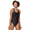 Speedo Womens Swimsuit One Piece Powerflex Super Pro Solid AdultNew Black