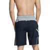 Speedo Mens Swim Trunk Knee Length Marina Edge SolidSpeedo Black