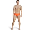 Speedo Mens Swimsuit Brief Endurance The One GraphicNeon Tangerine