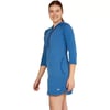 Speedo Womens Hooded Aquatic Fitness Robe and CoverUp with Full Front ZipBright Cobalt