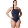 Speedo Womens Standard Swimsuit One Piece Endurance Strappy SolidSpeedo Navy