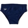 Speedo Boys Swimsuit Brief Powerflex Eco Solid Youth  DiscontinuedNavy