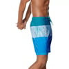 Speedo Mens Swim Trunk Knee Length Boardshort Bondi PrintedTie Dye Ceramic