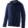 Speedo Unisexchild Sweatshirt Full Zip Hooded Jacket Team Warm UpSpeedo Navy