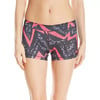 Speedo Women Endurance Lite Printed Turnz ShortBlack