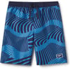 Speedo Boys Swim Trunk Knee Length Boardshort EBoard PrintedCurrent Geo Azure Blue