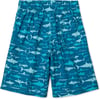 Speedo Boys Swim Trunk Knee Length Boardshort EBoard PrintedSharks Ocean Depths