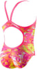 Speedo Flipturns Printed Propel Back  ProLTPink Orange