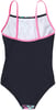 Speedo Girls Thin Strap One Piece SwimsuitMultiMulti