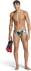 Speedo Mens Swimsuit Brief Endurance Lite Turnz PrintedBlackYellow