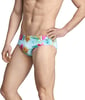 Speedo Mens Swimsuit Brief Endurance Lite Turnz PrintedBlue Hawaii