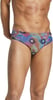 Speedo Mens Swimsuit Brief Endurance Lite Turnz PrintedBlue Lemonade