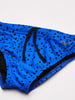 Speedo Mens Swimsuit Brief Endurance Lite Turnz PrintedBlueBlack