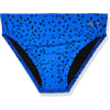 Speedo Mens Swimsuit Brief Endurance Lite Turnz PrintedBlueBlack