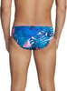 Speedo Mens Swimsuit Brief Endurance Lite Turnz PrintedDeep Ultramarine