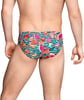 Speedo Mens Swimsuit Brief Endurance Lite Turnz PrintedFusion Coral