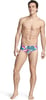 Speedo Mens Swimsuit Brief Endurance Lite Turnz PrintedTrue Blue