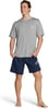 Speedo Mens UV Swim Shirt Basic Easy Short Sleeve Regular FitMonument