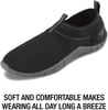 Speedo Mens Water Shoe Tidal CruiserDiscontinuedBlackDark Gull Grey