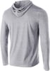 Speedo UnisexAdult TShirt Long Sleeve Hoodie Pull Over Team Warm UpMedium Heather