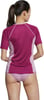 Speedo Womens Solid Short Sleeve RashguardRaspberry Radiance